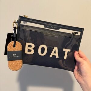 Anya Hindmarch NWT Boat Pouch